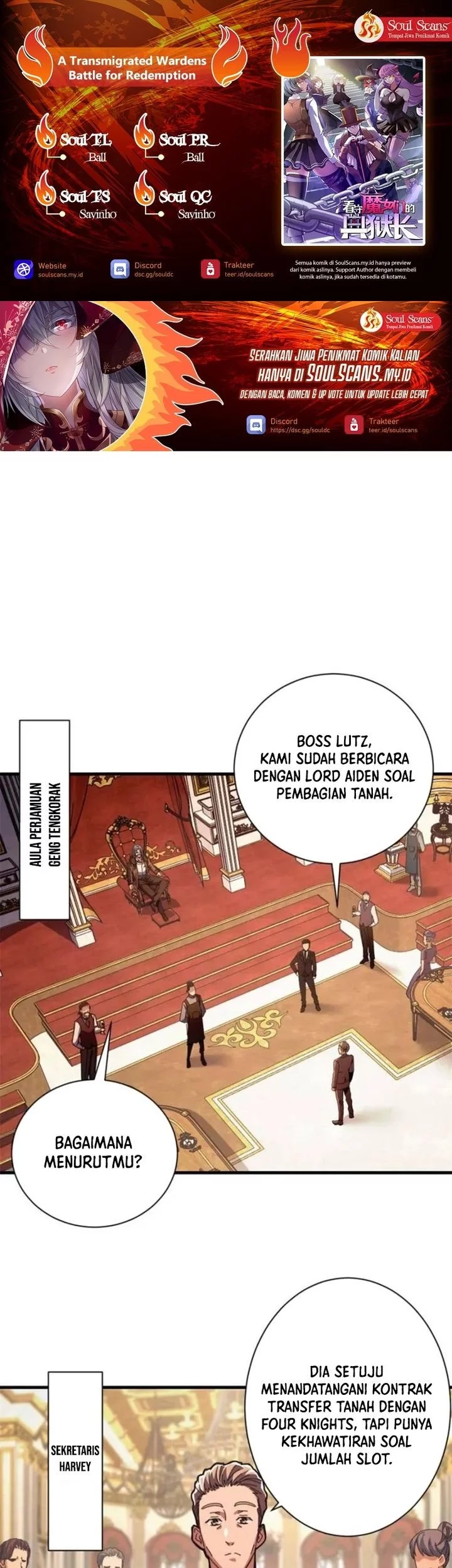 Komik A Transmigrated Warden’s Battle for Redemption Chapter 87 gambar nomor 1