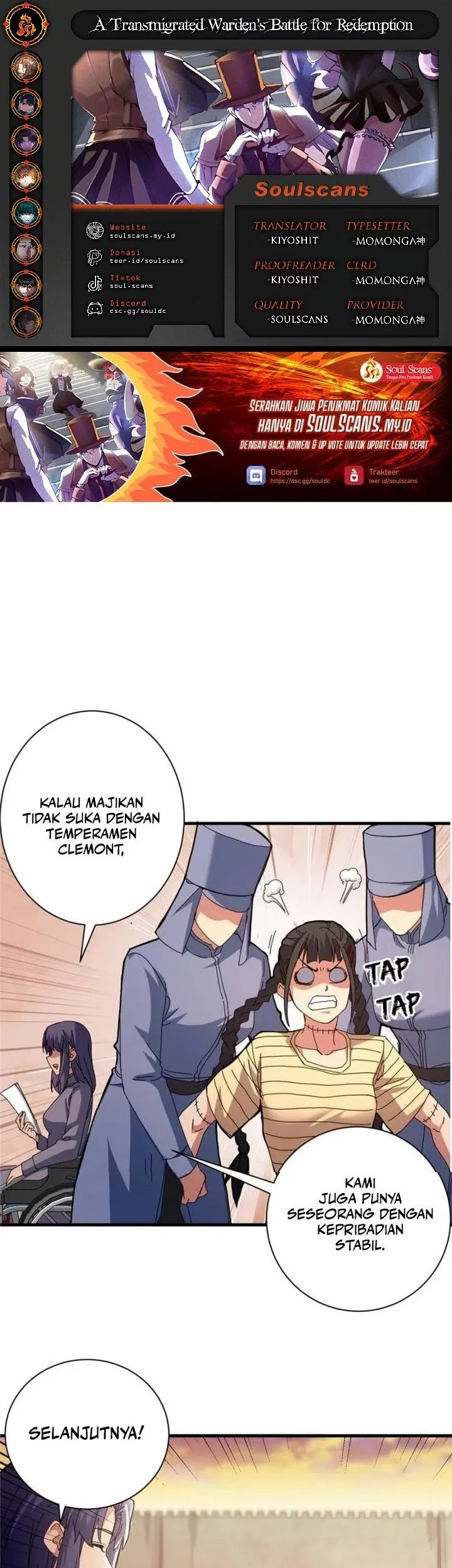 Komik A Transmigrated Warden’s Battle for Redemption Chapter 83 gambar nomor 1