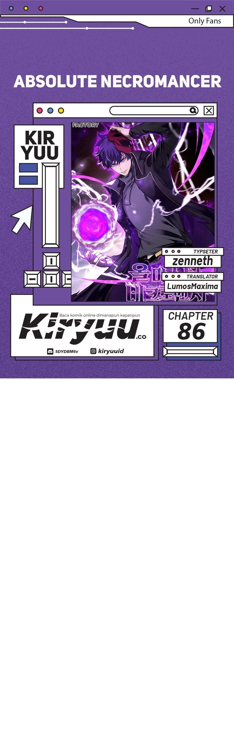 Komik Absolute Necromancer Chapter 86 gambar nomor 1