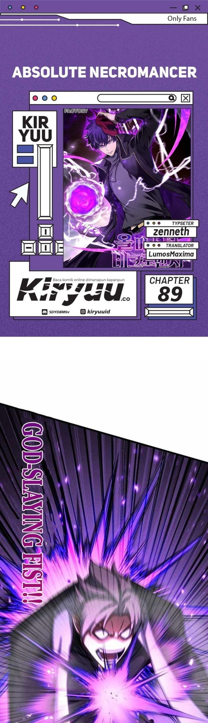 Komik Absolute Necromancer Chapter 89 gambar nomor 1