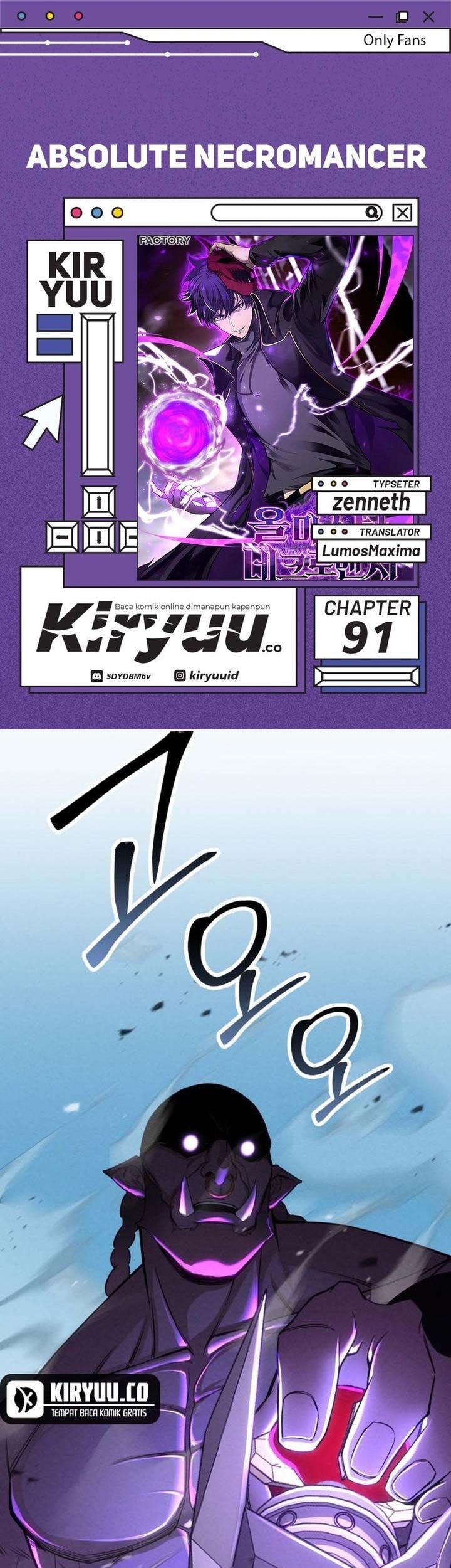 Komik Absolute Necromancer Chapter 91 gambar nomor 1
