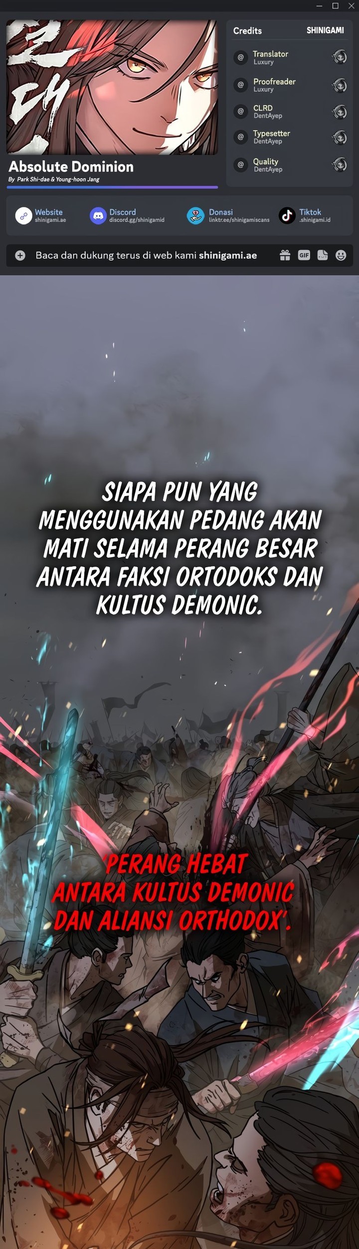 Komik Absolute Dominion Chapter 1 gambar nomor 1