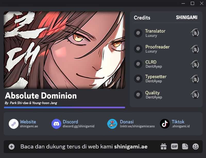Komik Absolute Dominion Chapter 9 gambar nomor 1
