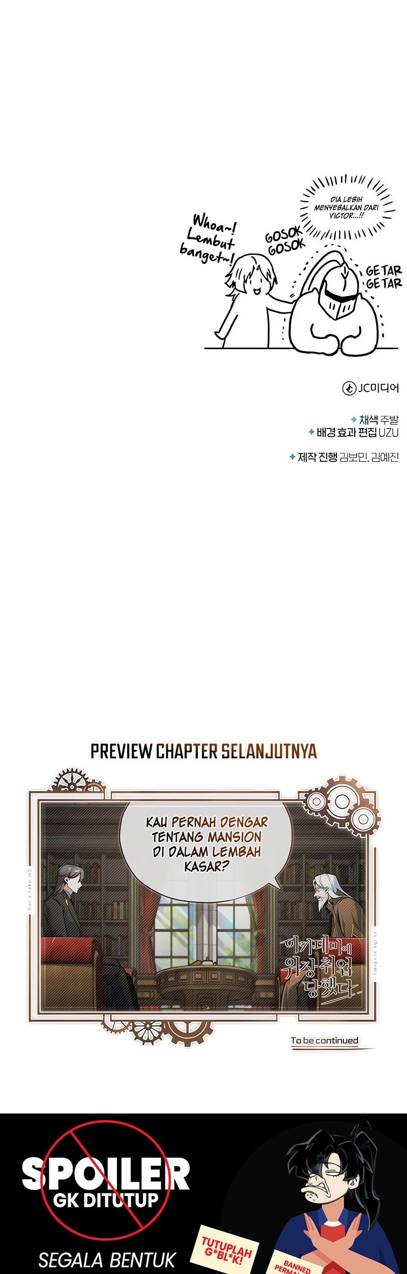 Academy’s Undercover Professor Chapter 121 Gambar 73