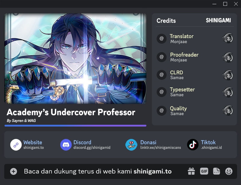 Komik Academy’s Undercover Professor Chapter 130 gambar nomor 1
