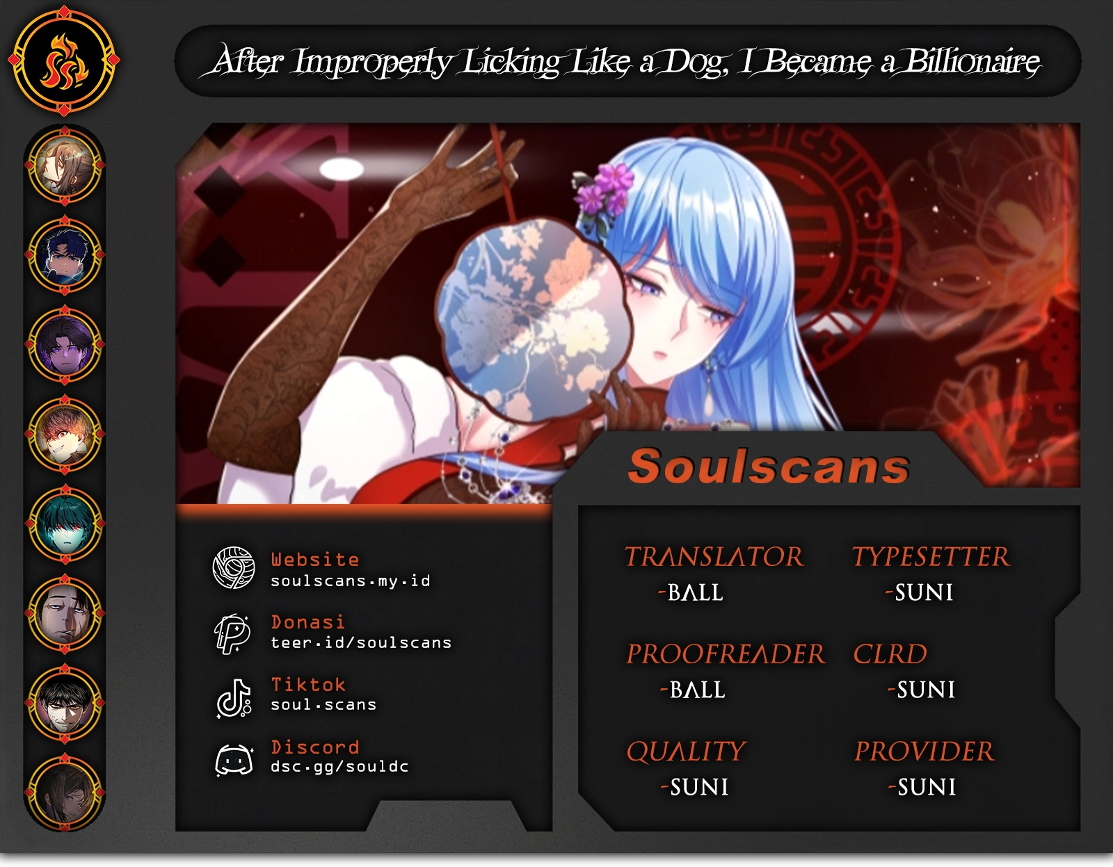 Komik After Improperly Licking a Dog, I Became a Billionaire Chapter 216 gambar nomor 1