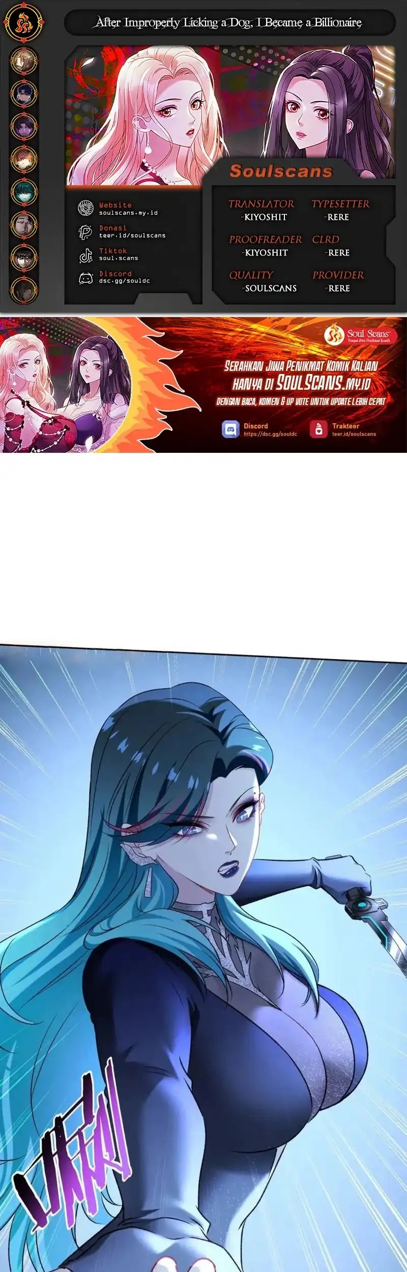 Komik After Improperly Licking a Dog, I Became a Billionaire Chapter 231 gambar nomor 1