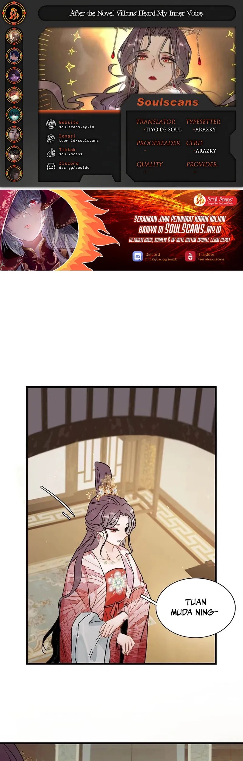 Komik After the Novel Villains Heard My Inner Voice Chapter 16 gambar nomor 1