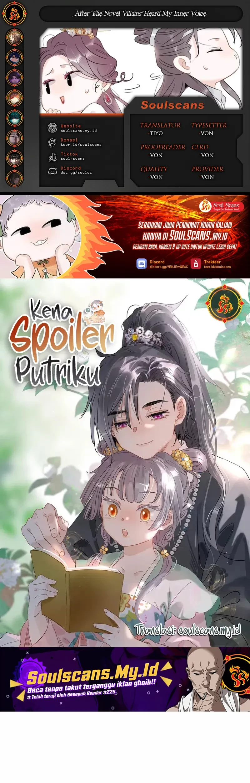 Komik After the Novel Villains Heard My Inner Voice Chapter 20 gambar nomor 1