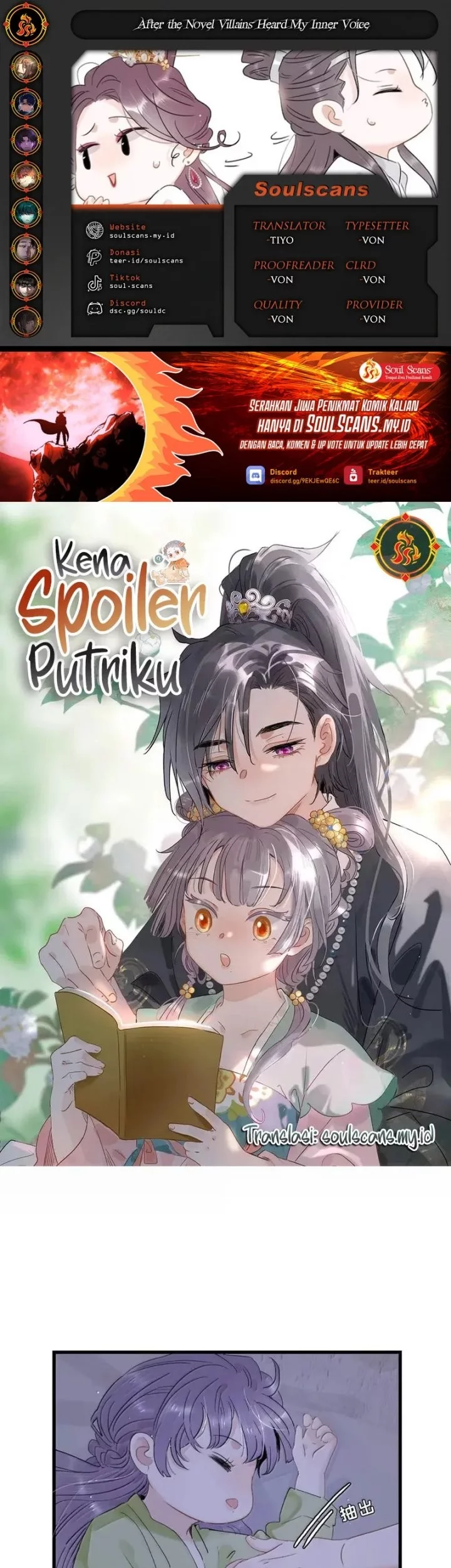 Komik After the Novel Villains Heard My Inner Voice Chapter 30 gambar nomor 1