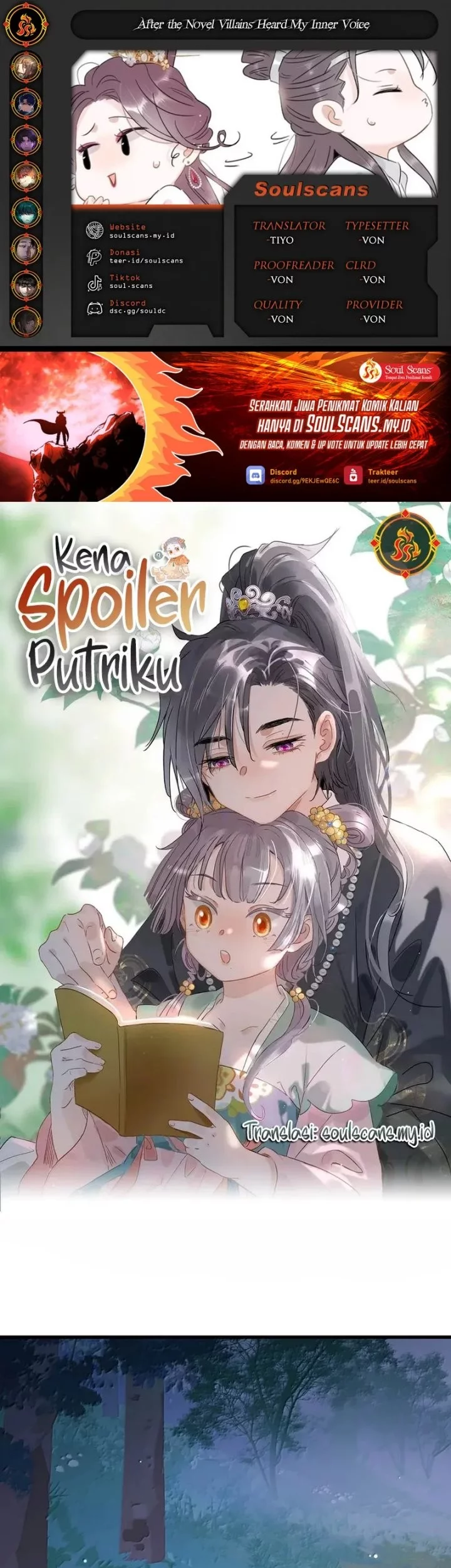 Komik After the Novel Villains Heard My Inner Voice Chapter 31 gambar nomor 1