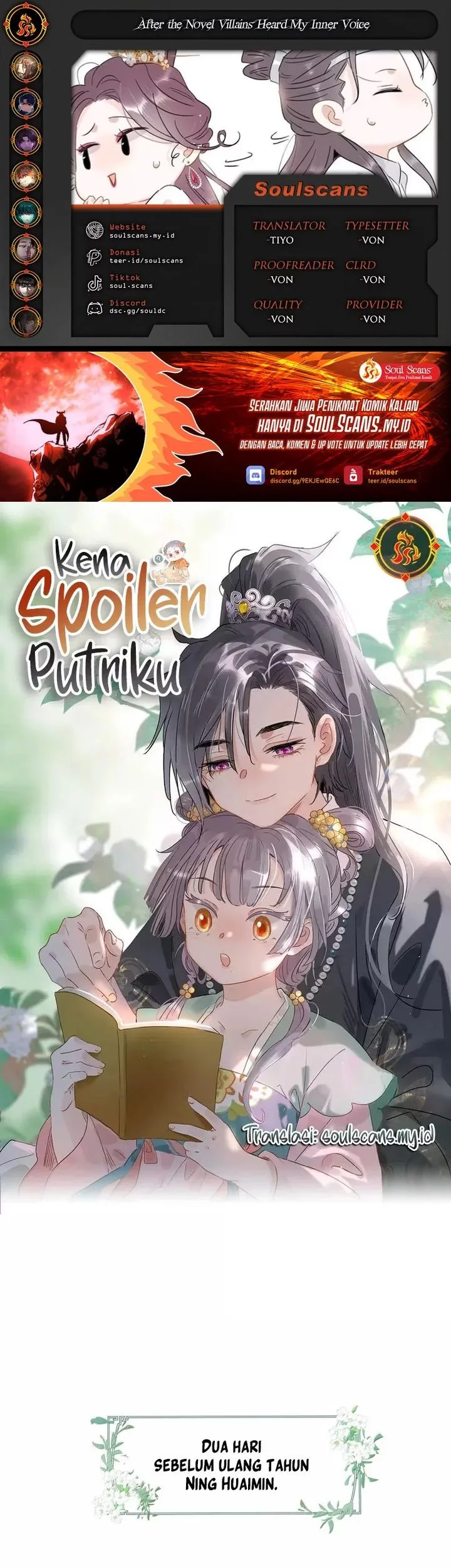 Komik After the Novel Villains Heard My Inner Voice Chapter 32 gambar nomor 1