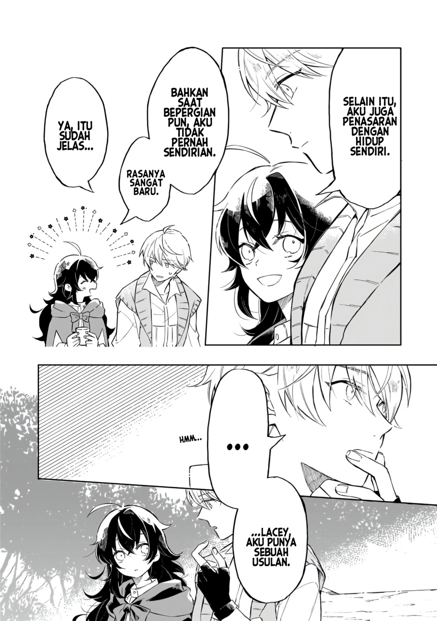 Akatsuki no Majo Reishi wa Jiyu ni Ikitai Mao Tobatsu o Oeta Node, Nonbiri o Mise o Hirakimasu Chapter 1 Gambar 25