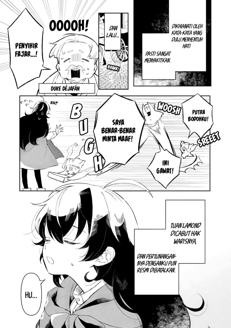 Akatsuki no Majo Reishi wa Jiyu ni Ikitai Mao Tobatsu o Oeta Node, Nonbiri o Mise o Hirakimasu Chapter 3 Gambar 16