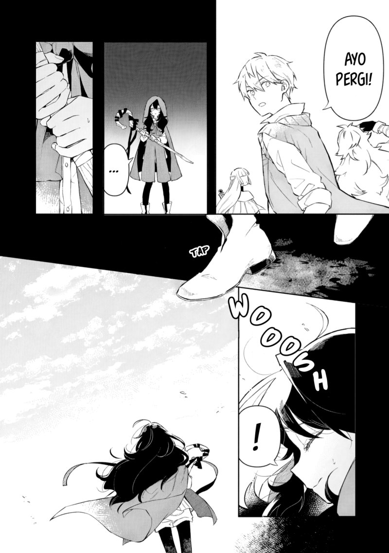 Akatsuki no Majo Reishi wa Jiyu ni Ikitai Mao Tobatsu o Oeta Node, Nonbiri o Mise o Hirakimasu Chapter 3 Gambar 25