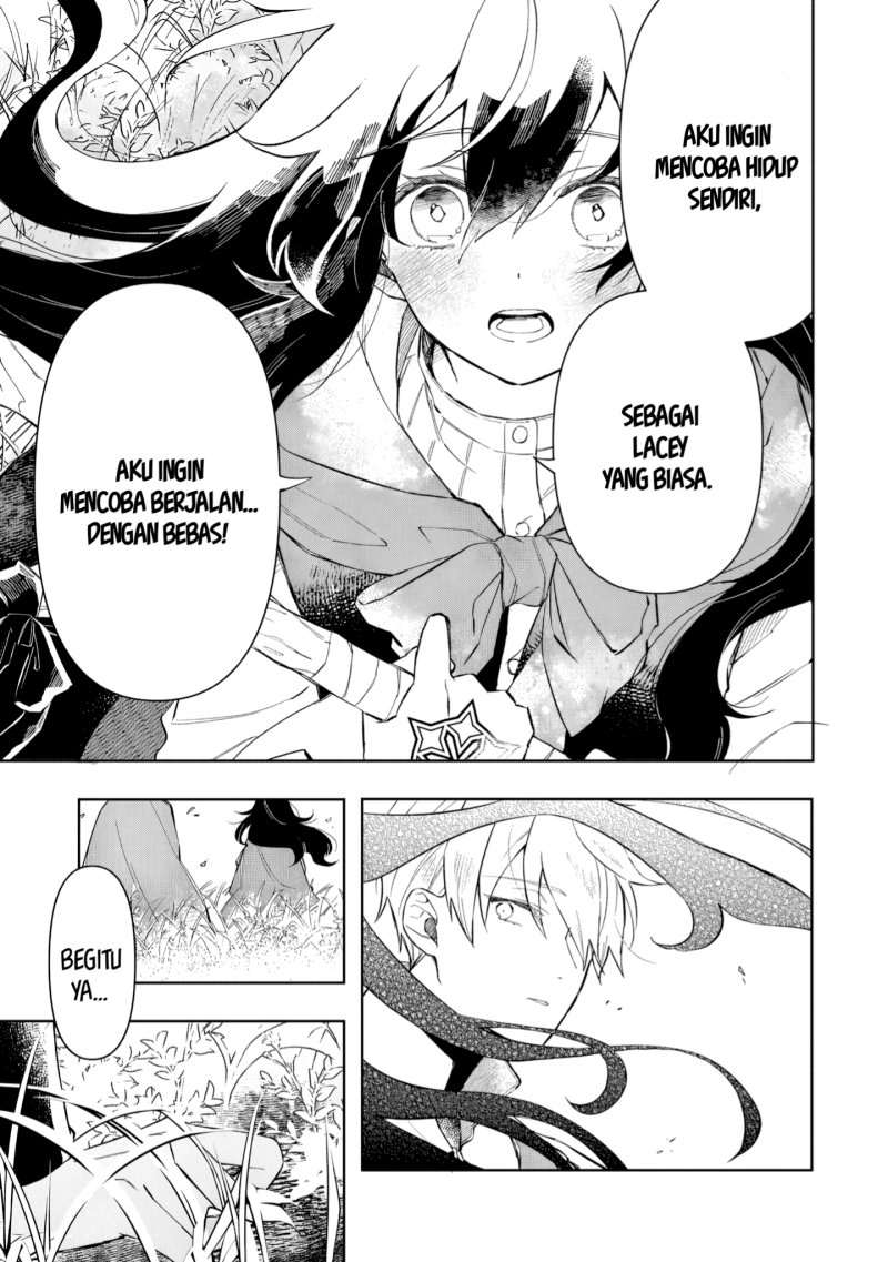 Akatsuki no Majo Reishi wa Jiyu ni Ikitai Mao Tobatsu o Oeta Node, Nonbiri o Mise o Hirakimasu Chapter 3 Gambar 36