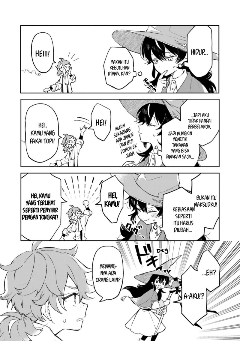 Akatsuki no Majo Reishi wa Jiyu ni Ikitai Mao Tobatsu o Oeta Node, Nonbiri o Mise o Hirakimasu Chapter 4 Gambar 13