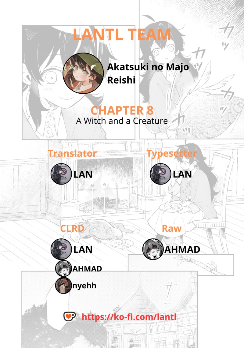 Komik Akatsuki no Majo Reishi wa Jiyu ni Ikitai Mao Tobatsu o Oeta Node, Nonbiri o Mise o Hirakimasu Chapter 8 gambar nomor 1