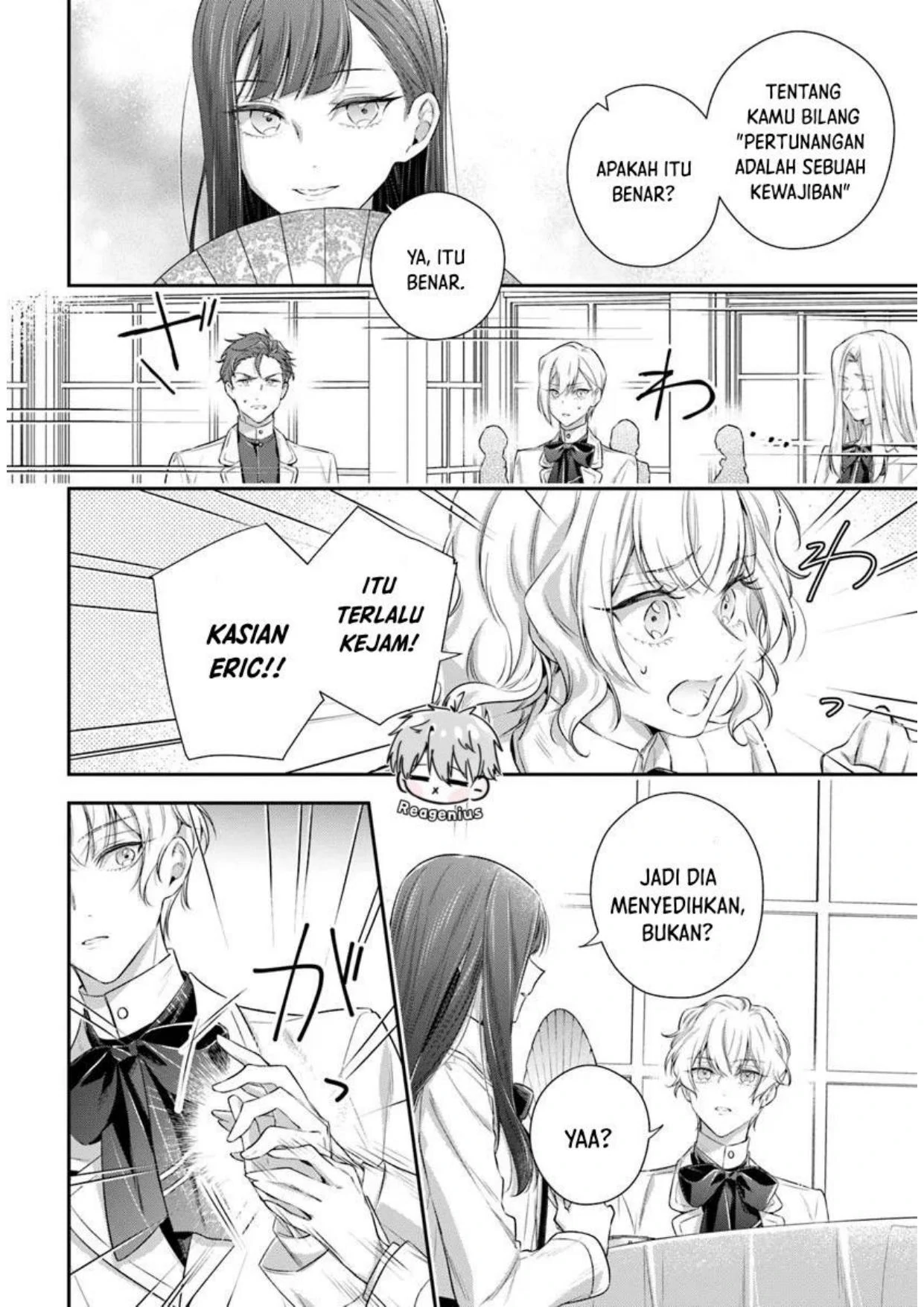Akuyaku Reijoutachi wa Yuruganai Chapter 1 Gambar 34