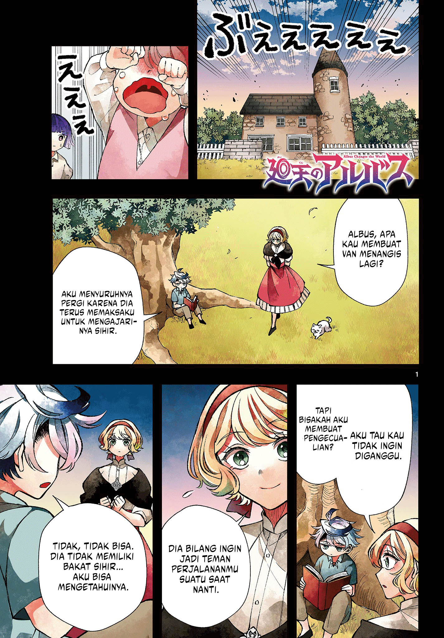 Komik Albus Changes the World Chapter 28 gambar nomor 1