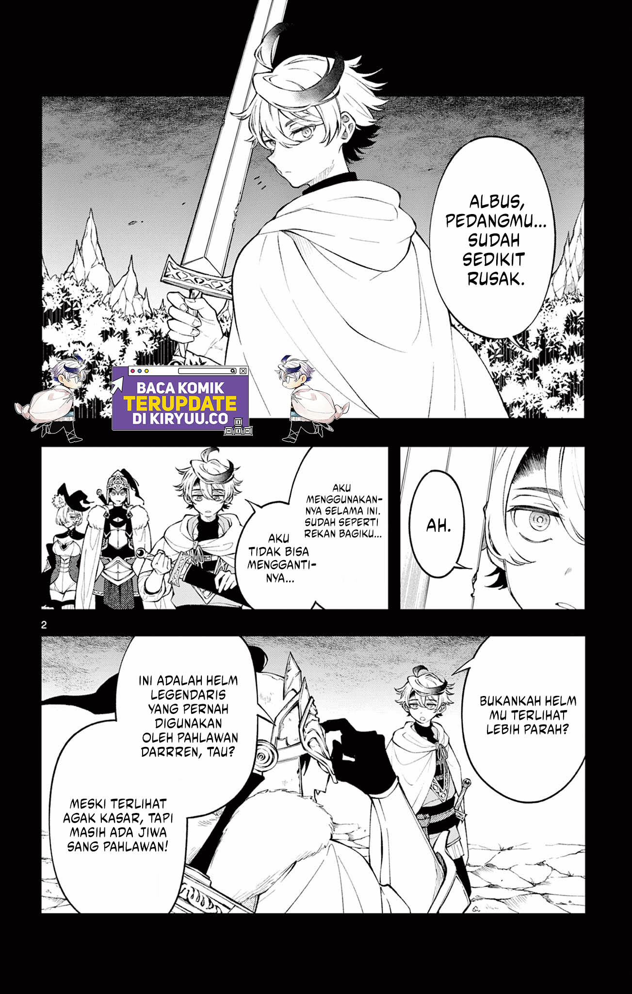 Manga Albus Changes the World Chapter 5 gambar nomor 2