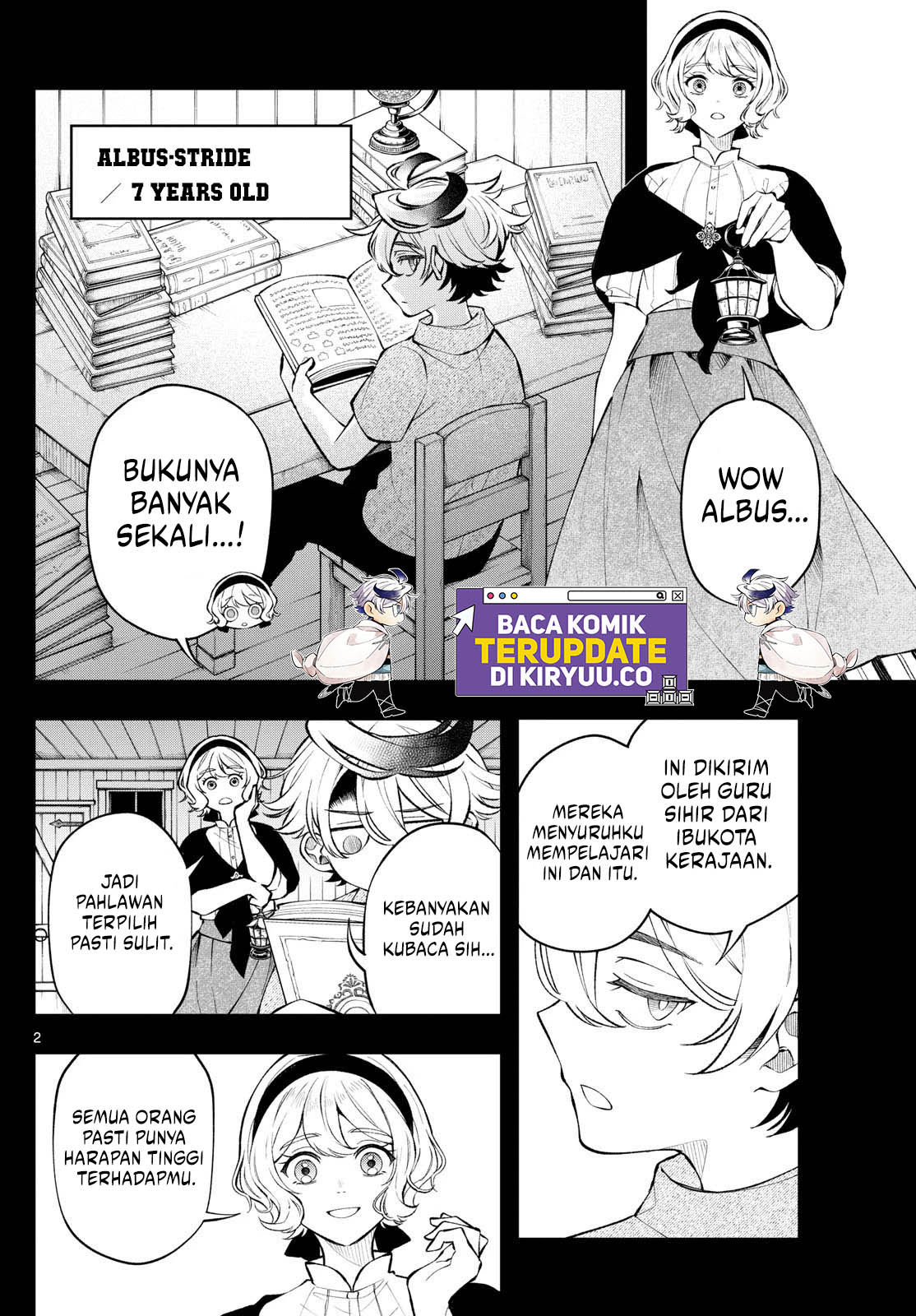 Manga Albus Changes the World Chapter 9 gambar nomor 2