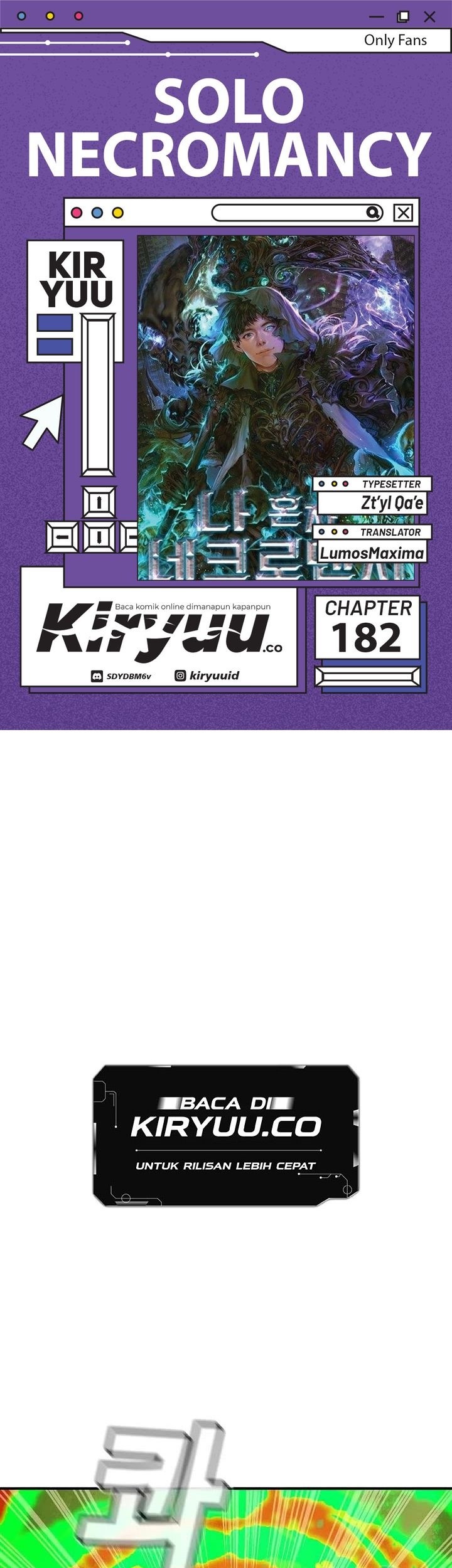 Komik Alone Necromancer Chapter 182 gambar nomor 1