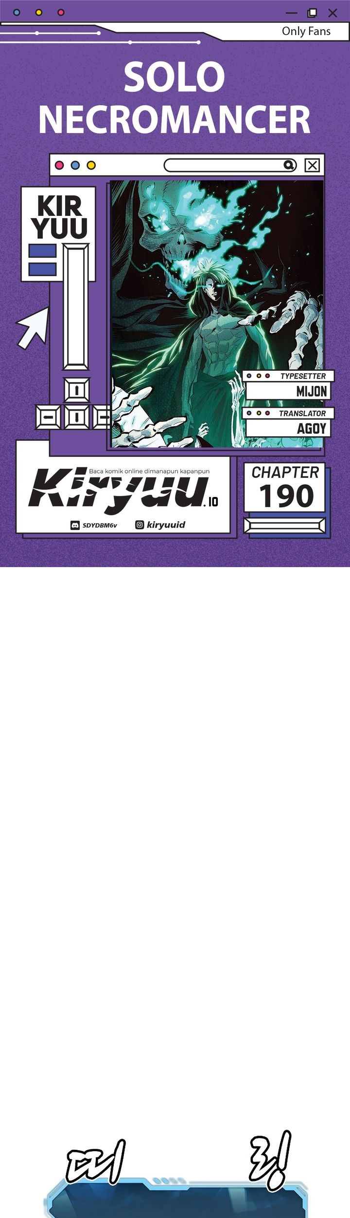 Komik Alone Necromancer Chapter 190 gambar nomor 1