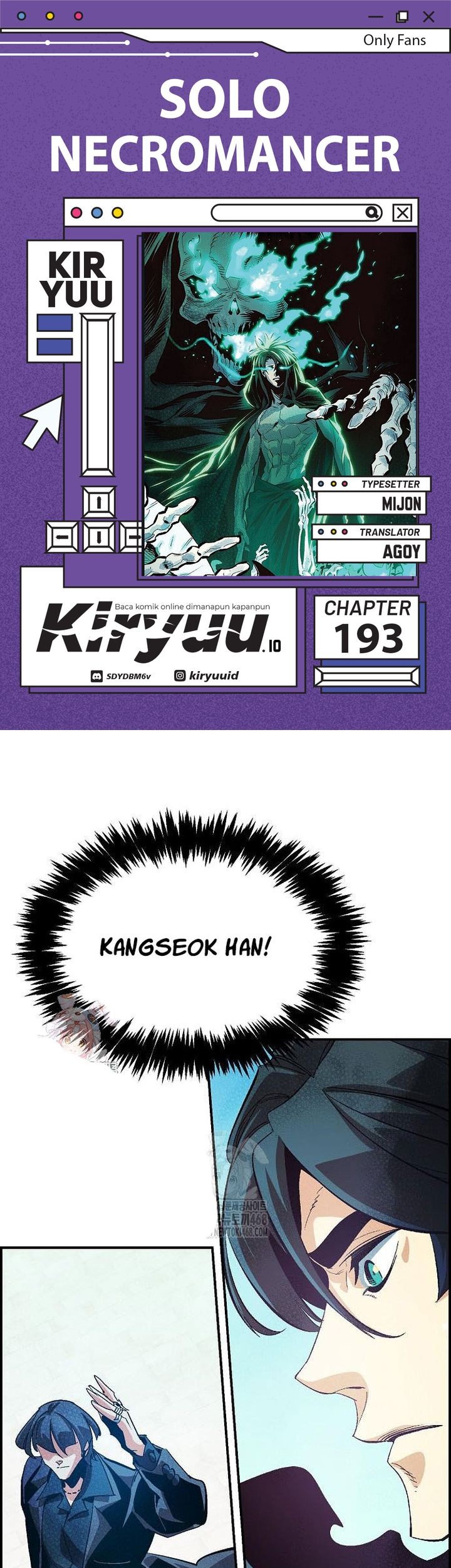 Komik Alone Necromancer Chapter 193 gambar nomor 1