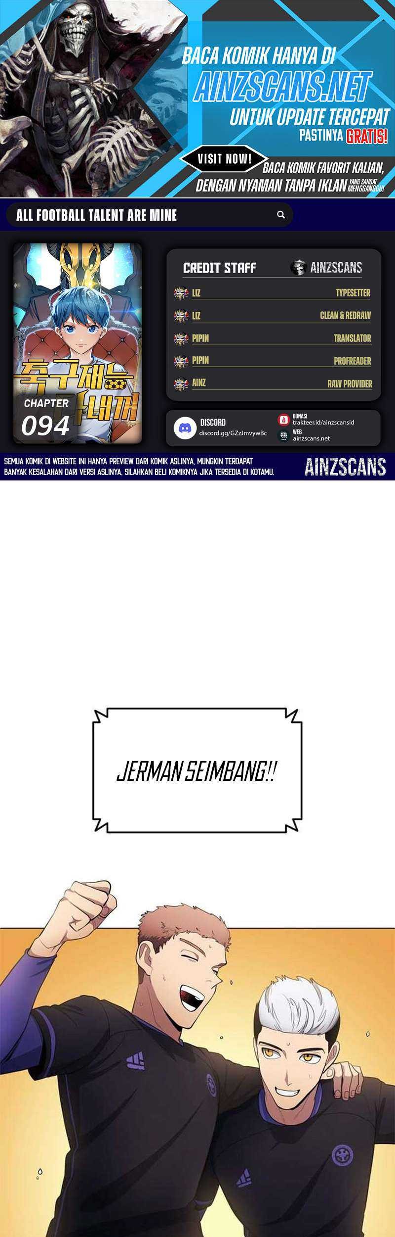 Komik All Football Talents Are Mine Chapter 94 gambar nomor 1