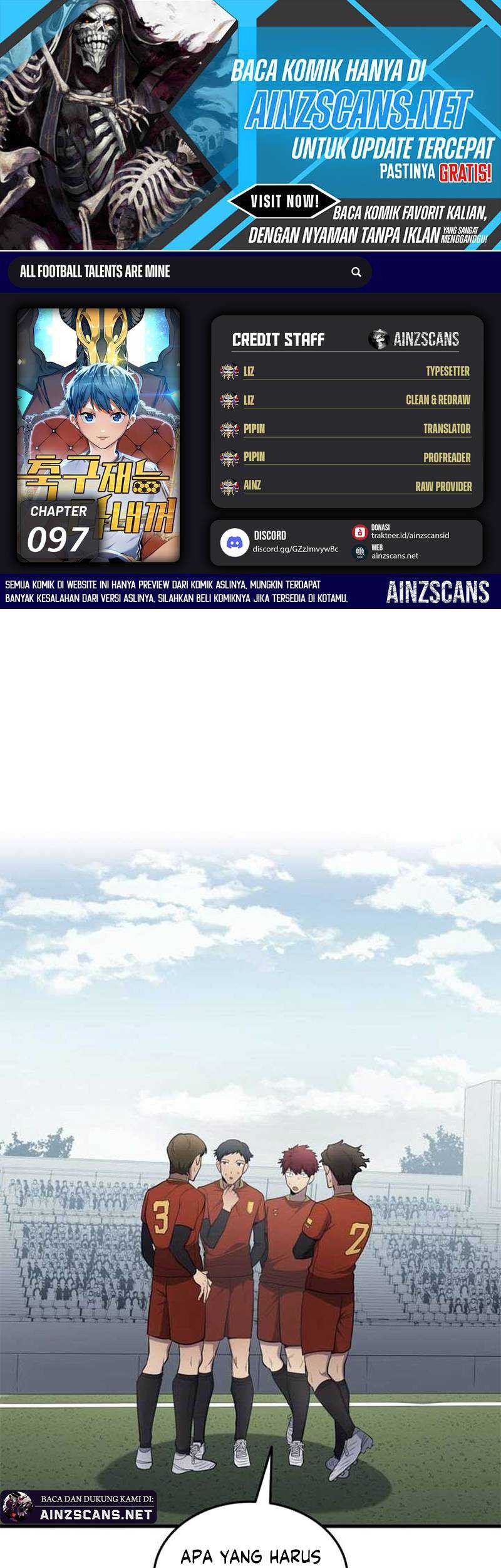 Komik All Football Talents Are Mine Chapter 97 gambar nomor 1