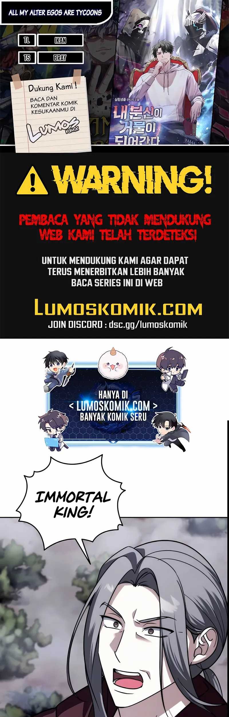 Komik All My Alter Egos Are Tycoons Chapter 49 gambar nomor 1