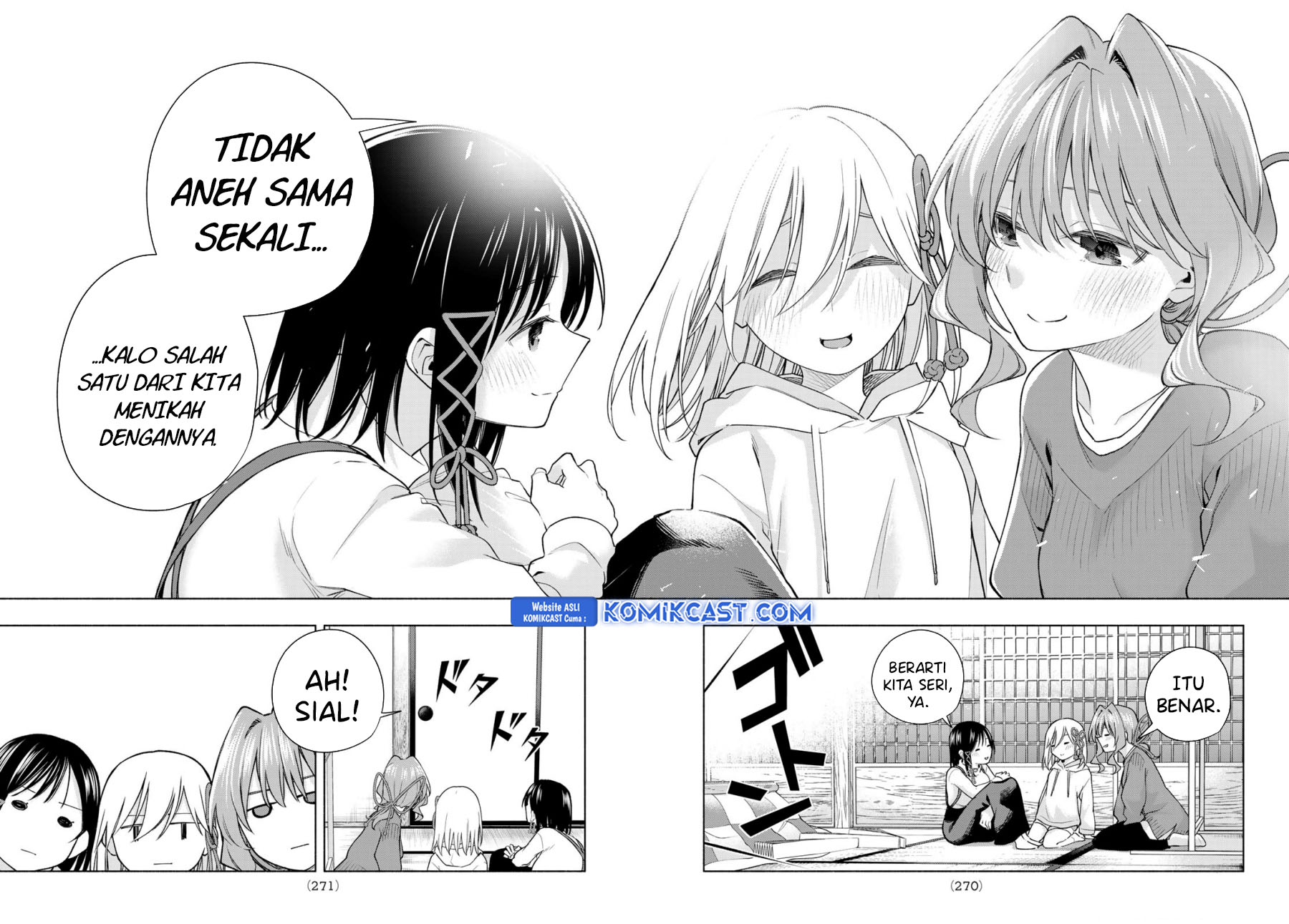 Amagami-san Chi no Enmusubi Chapter 171 Gambar 19