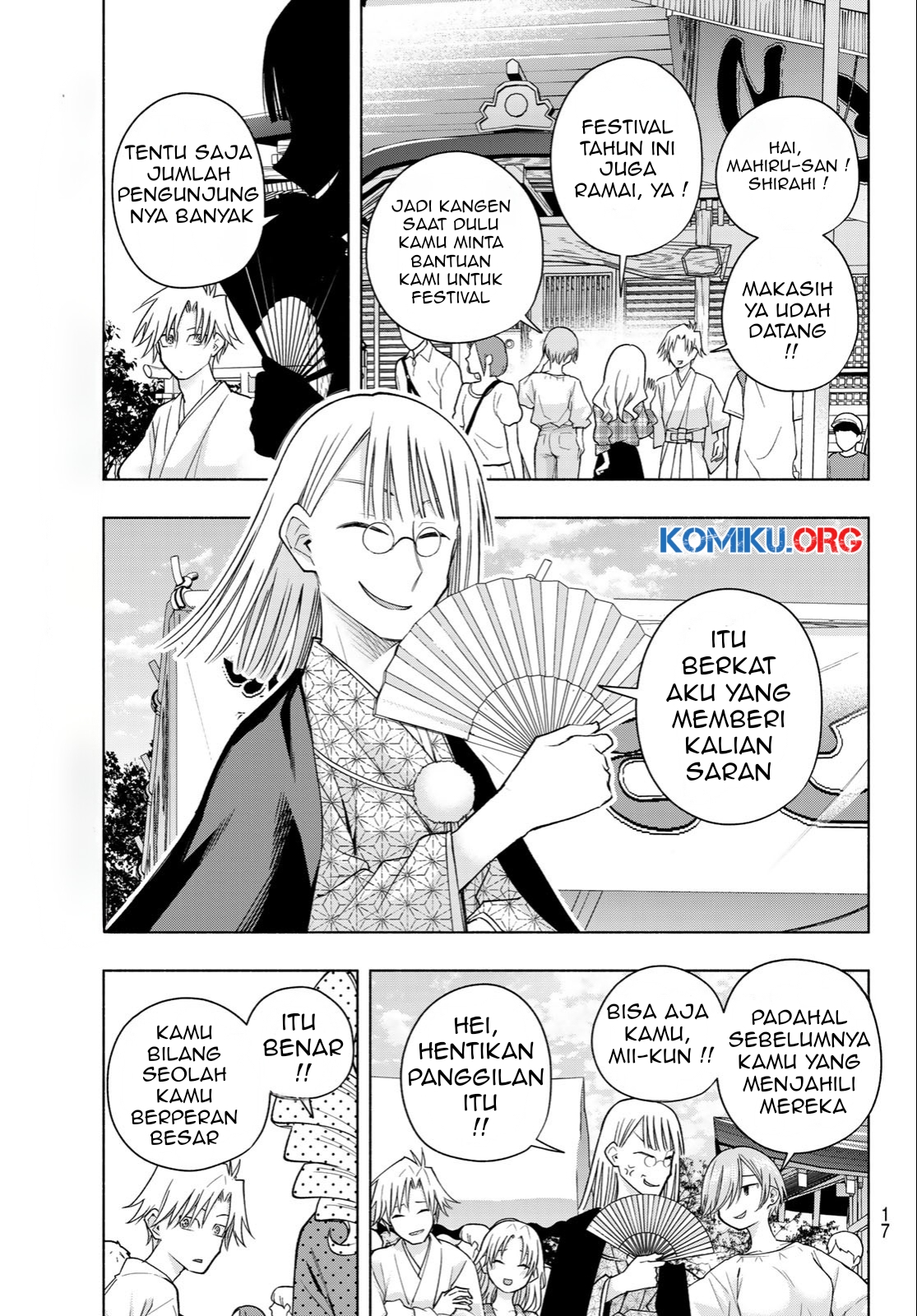 Amagami-san Chi no Enmusubi Chapter 194 Gambar 7