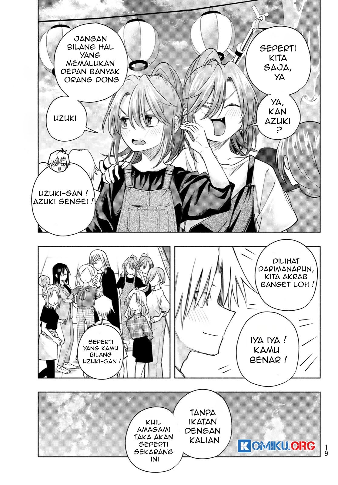 Amagami-san Chi no Enmusubi Chapter 194 Gambar 9