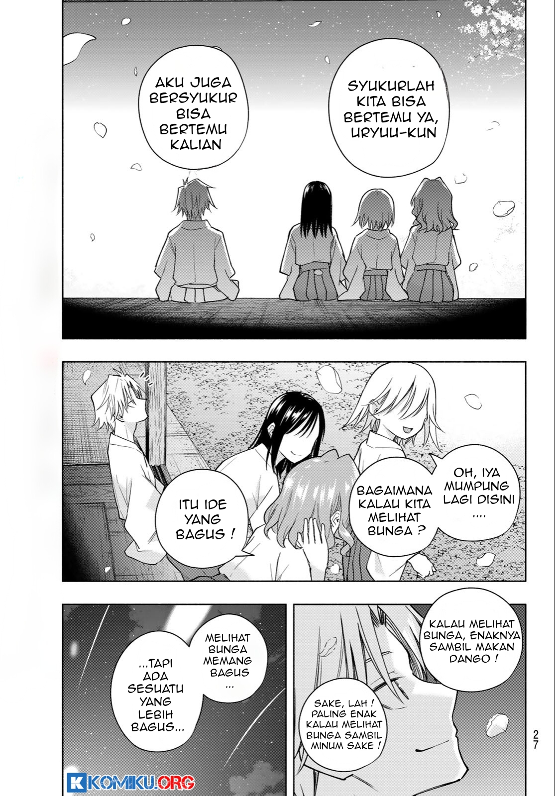 Amagami-san Chi no Enmusubi Chapter 194 Gambar 17