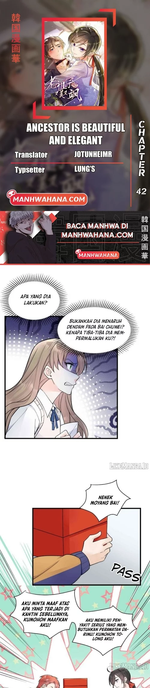 Komik Ancestor is beautiful and elegant Chapter 42 gambar nomor 1