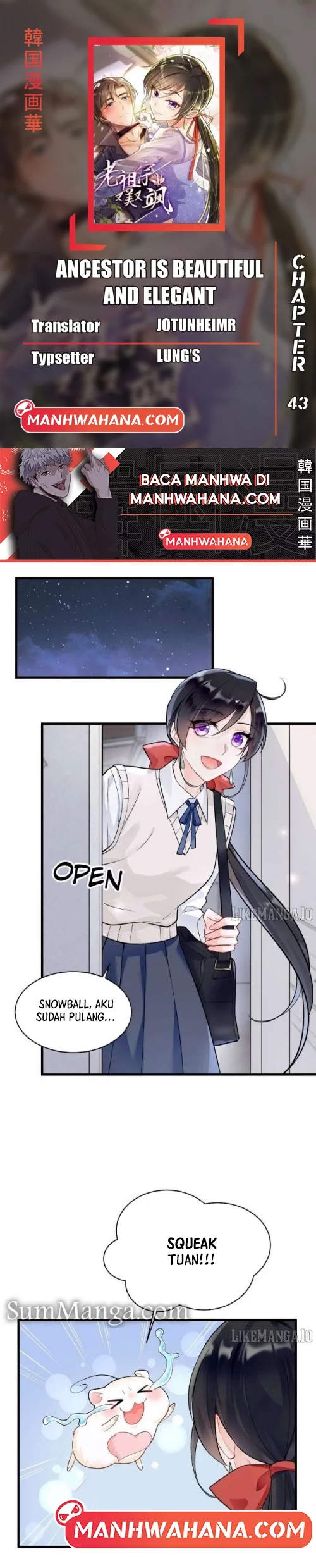 Komik Ancestor is beautiful and elegant Chapter 43 gambar nomor 1