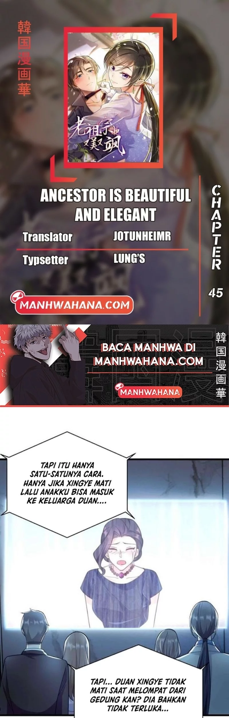 Komik Ancestor is beautiful and elegant Chapter 45 gambar nomor 1