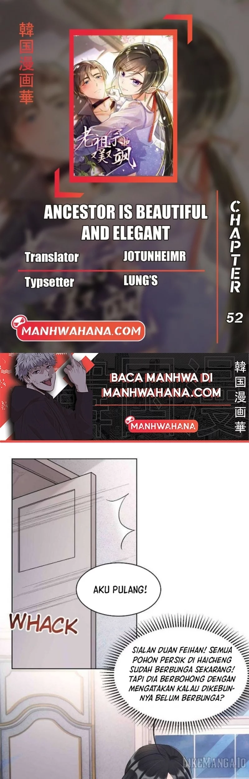 Komik Ancestor is beautiful and elegant Chapter 52 gambar nomor 1