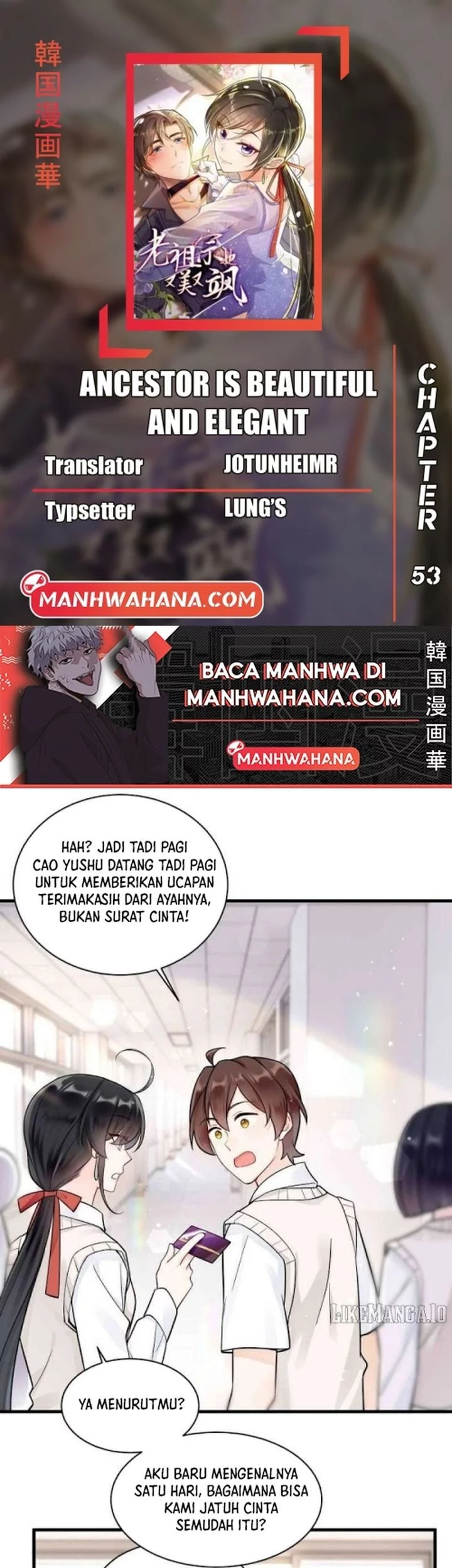 Komik Ancestor is beautiful and elegant Chapter 53 gambar nomor 1