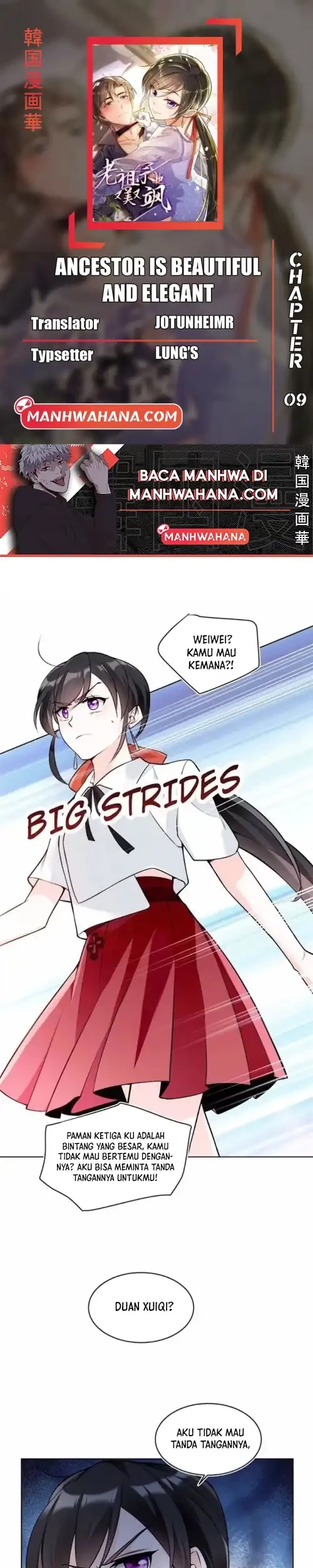 Komik Ancestor is beautiful and elegant Chapter 9 gambar nomor 1