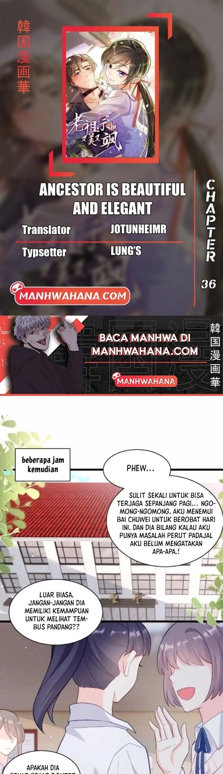 Komik Ancestor is beautiful and elegant Chapter 36 gambar nomor 1