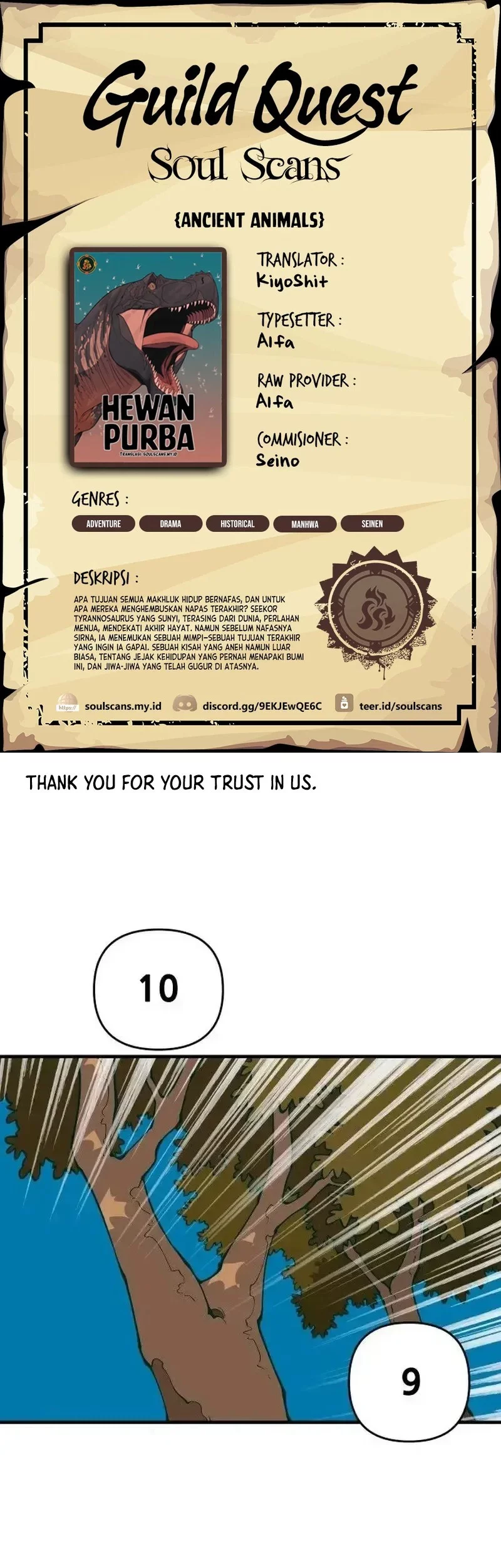 Komik Ancient Animals Chapter 22 gambar nomor 1