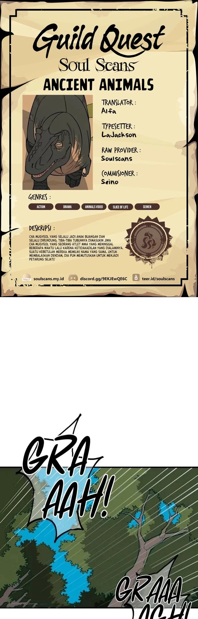 Komik Ancient Animals Chapter 24 gambar nomor 1