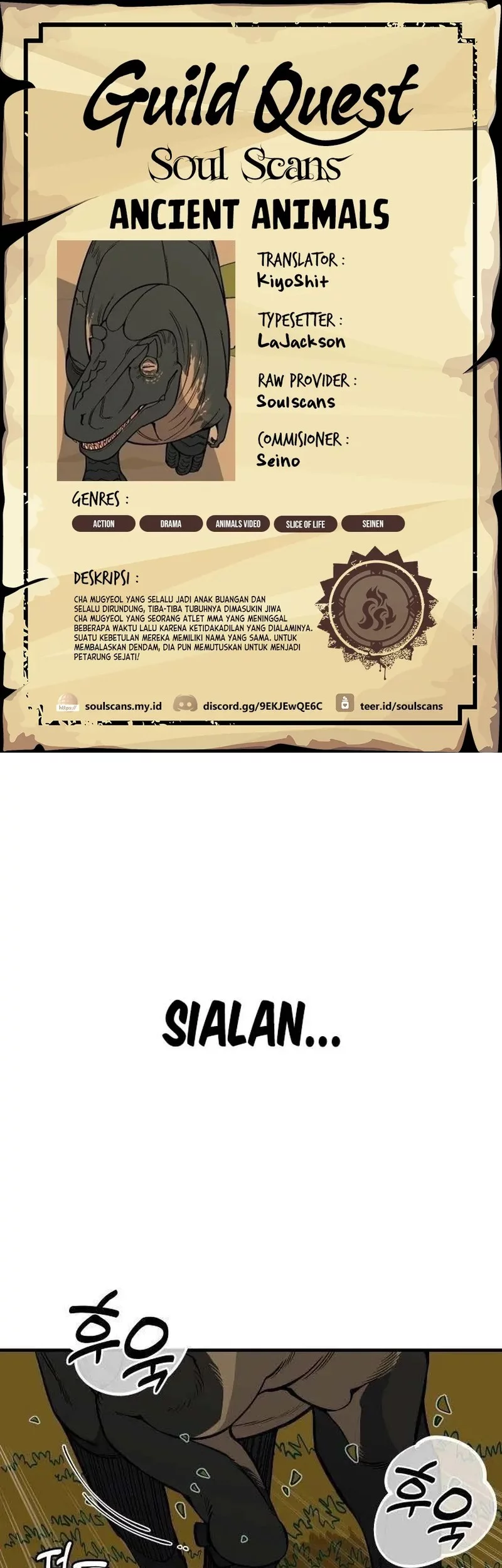 Komik Ancient Animals Chapter 25 gambar nomor 1