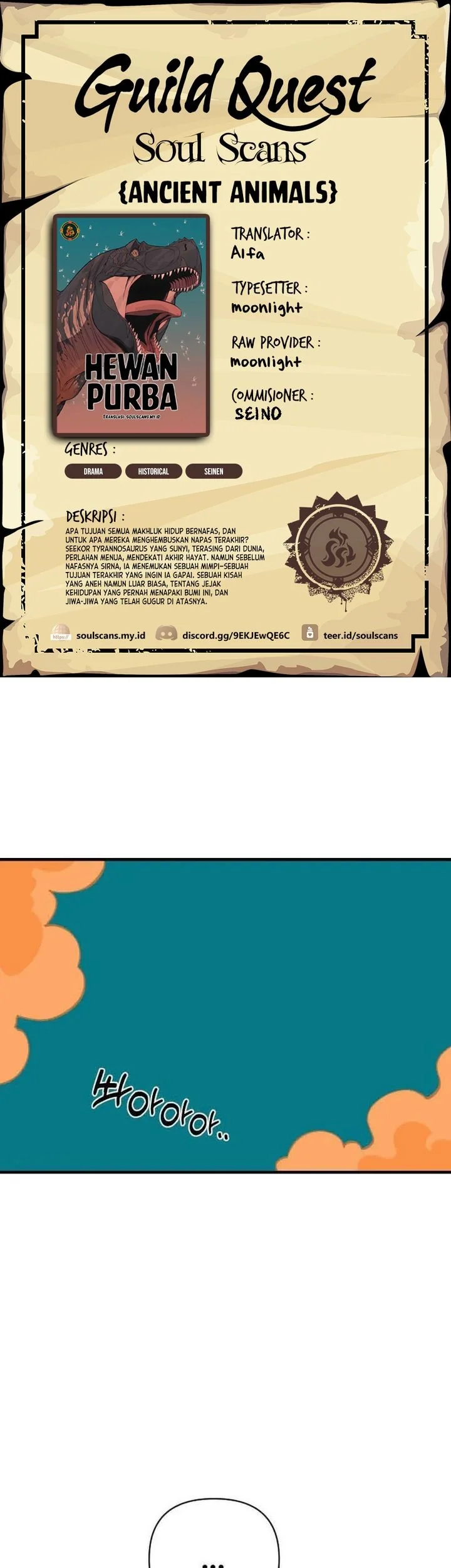 Komik Ancient Animals Chapter 29 gambar nomor 1