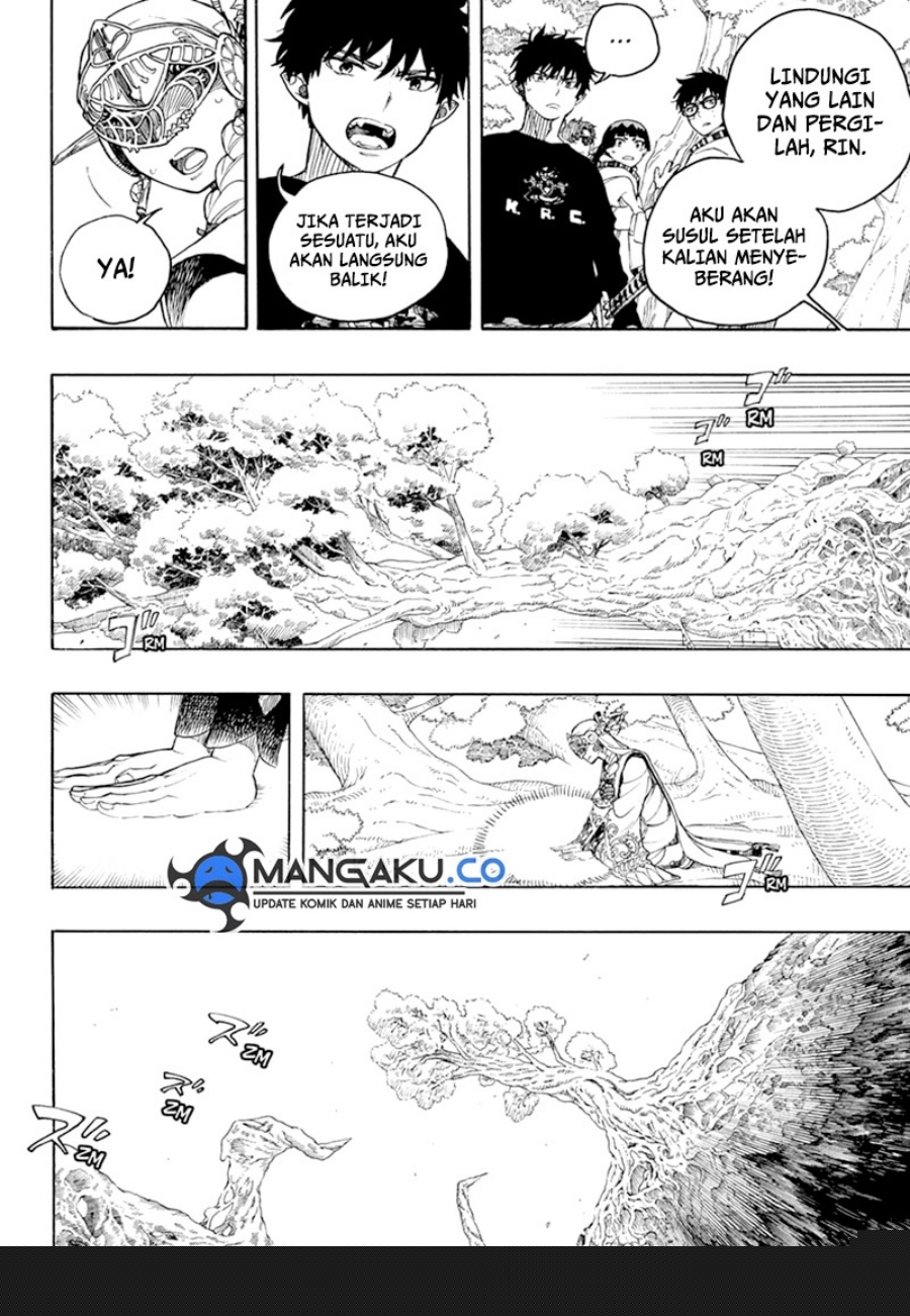 Ao no Exorcist Chapter 156.2 Gambar 10