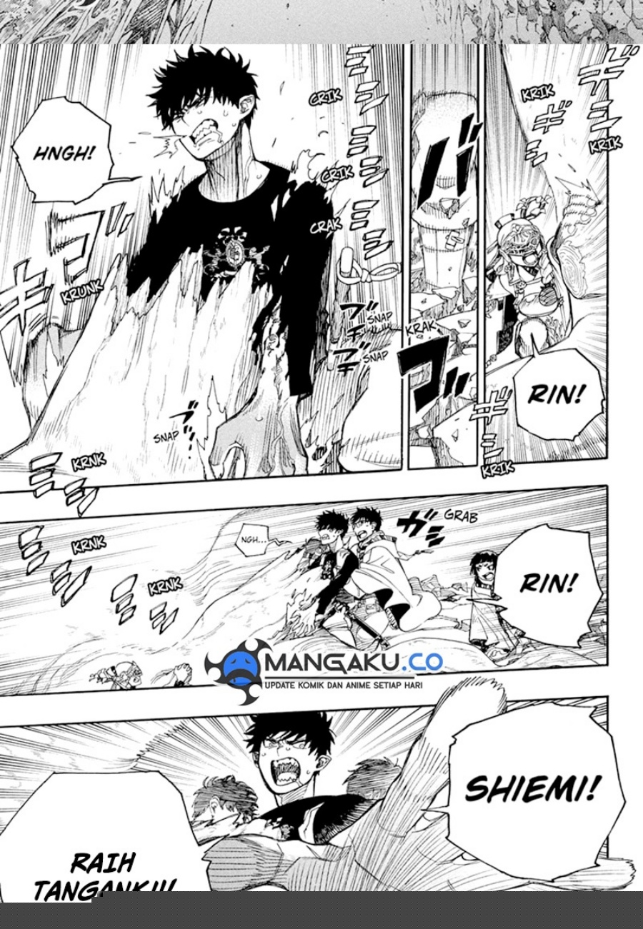 Ao no Exorcist Chapter 156.2 Gambar 15