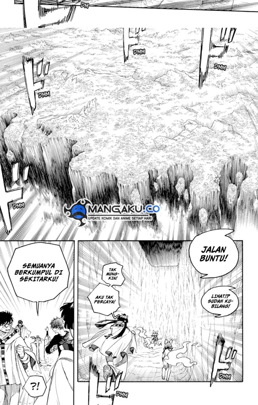 Ao no Exorcist Chapter 156.2 Gambar 7